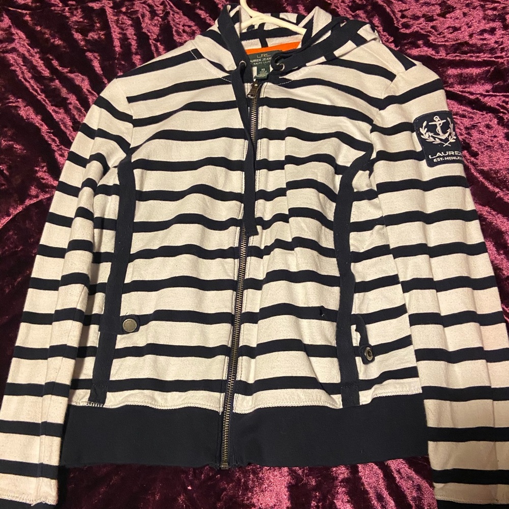 Ralph Lauren zip up hoodie